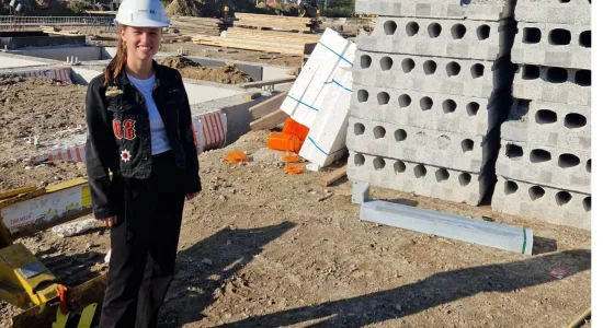 De kar mogen trekken en gewoon doen, daar leer je van!